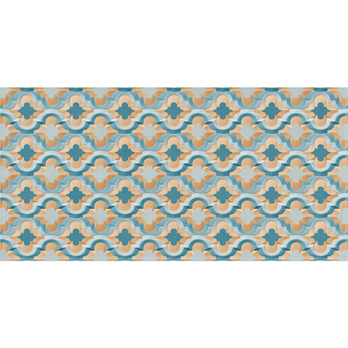 Semi Gres Decorada Pulido 54X109Cm Piso Pared GAMAS DE GRIS