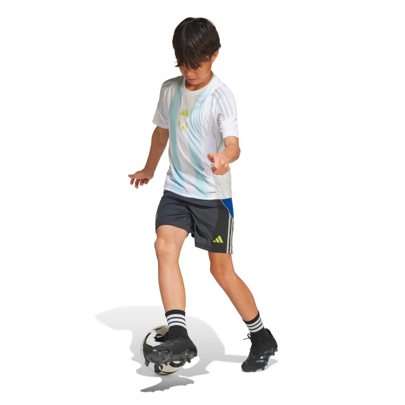 Remera Messi de Niños Blanco