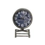 RELOJ DE MESA 20x15x28CM MDF/VIDRIO RELOJ DE MESA 20x15x28CM MDF/VIDRIO