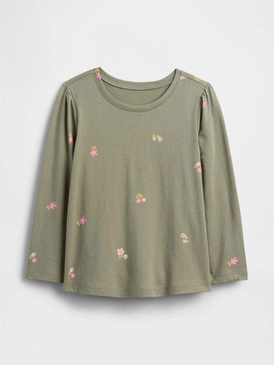 Remera Toddler Niña - Walden Green 