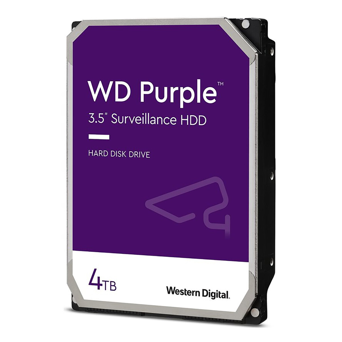 Western Digital - Disco Duro Wd Purple Hdd WD43PURZ - 3,5". 4TB. 256MB. Sata Iii. 5400 Rpm. - 001 