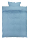 Juego funda nórdica milrayas TINNE 155x220 celeste Juego funda nórdica milrayas TINNE 155x220 celeste