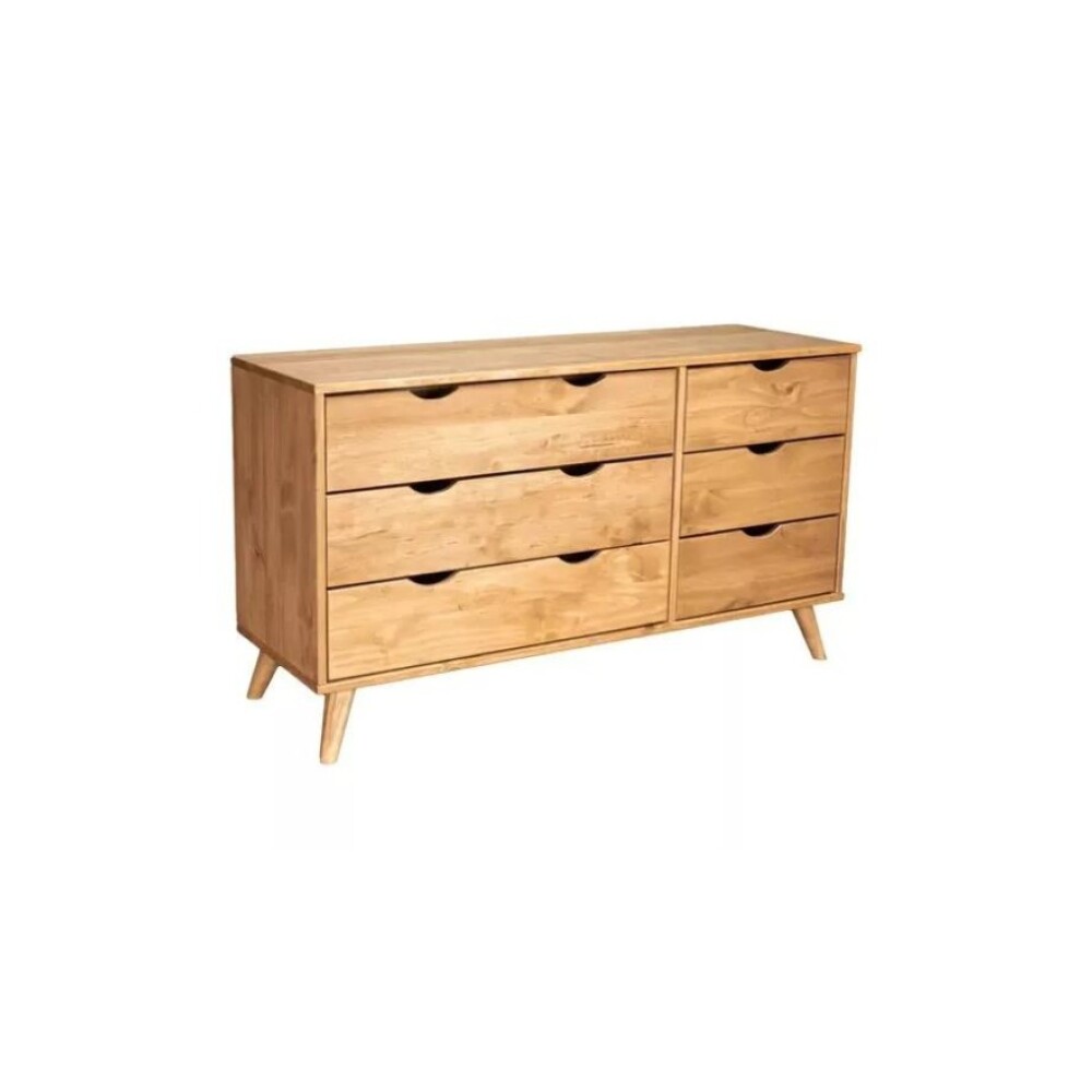Cómoda 6 Cajones Madera - Linea Dublin Cómoda 6 Cajones Madera - Linea Dublin
