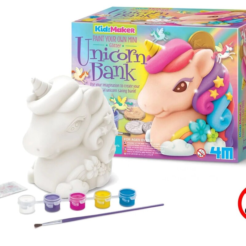UNICORN BANK, ALCANCÍA, KIDZMAKER. UNICORN BANK, ALCANCÍA, KIDZMAKER.