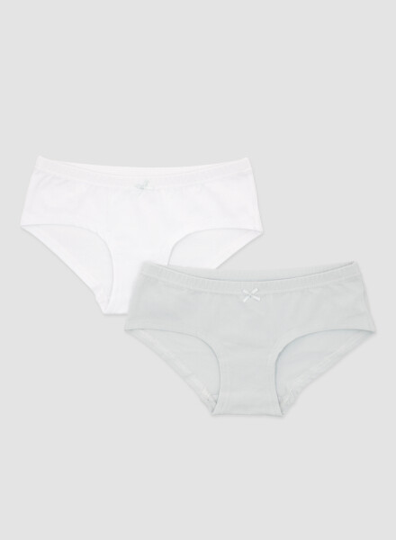 Culotte pack x 2 alg.lyc. Blanco