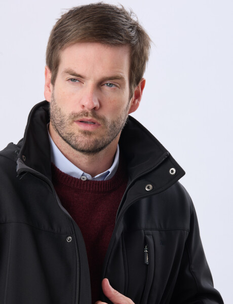 CAMPERA DE NEOPRENO Negro