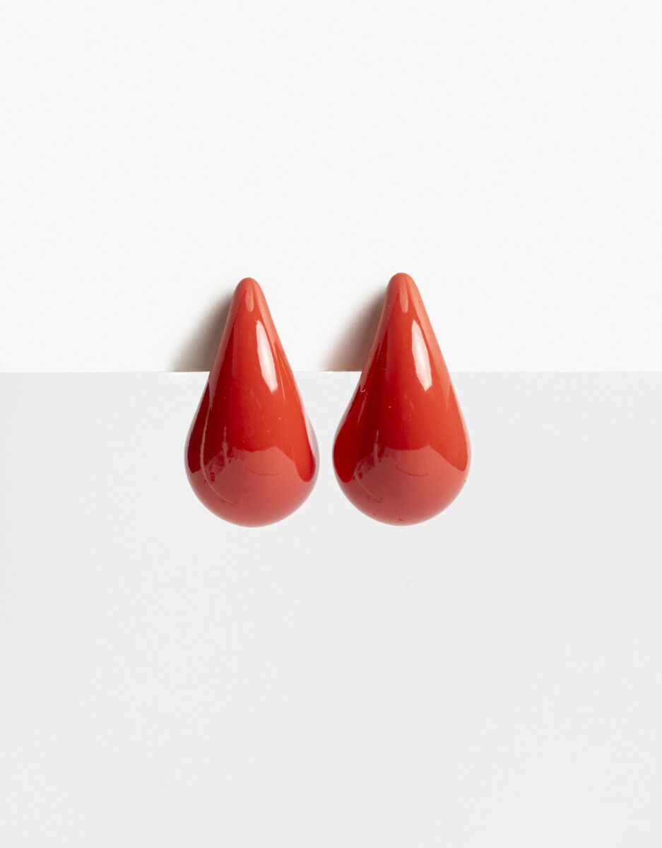 Aros Colgantes Gota Chunky 