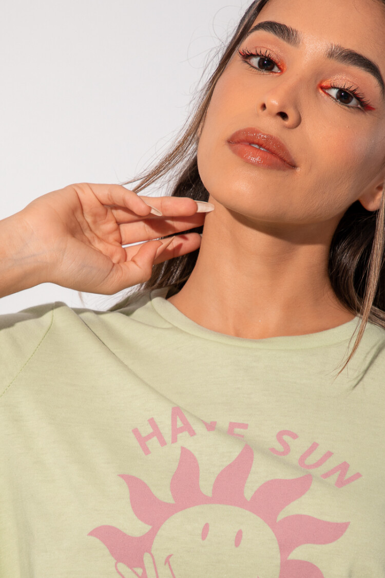 REMERA SUN FUN Verde Monte