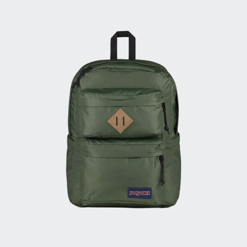 Mochila Jansport Double Break Curry Verde