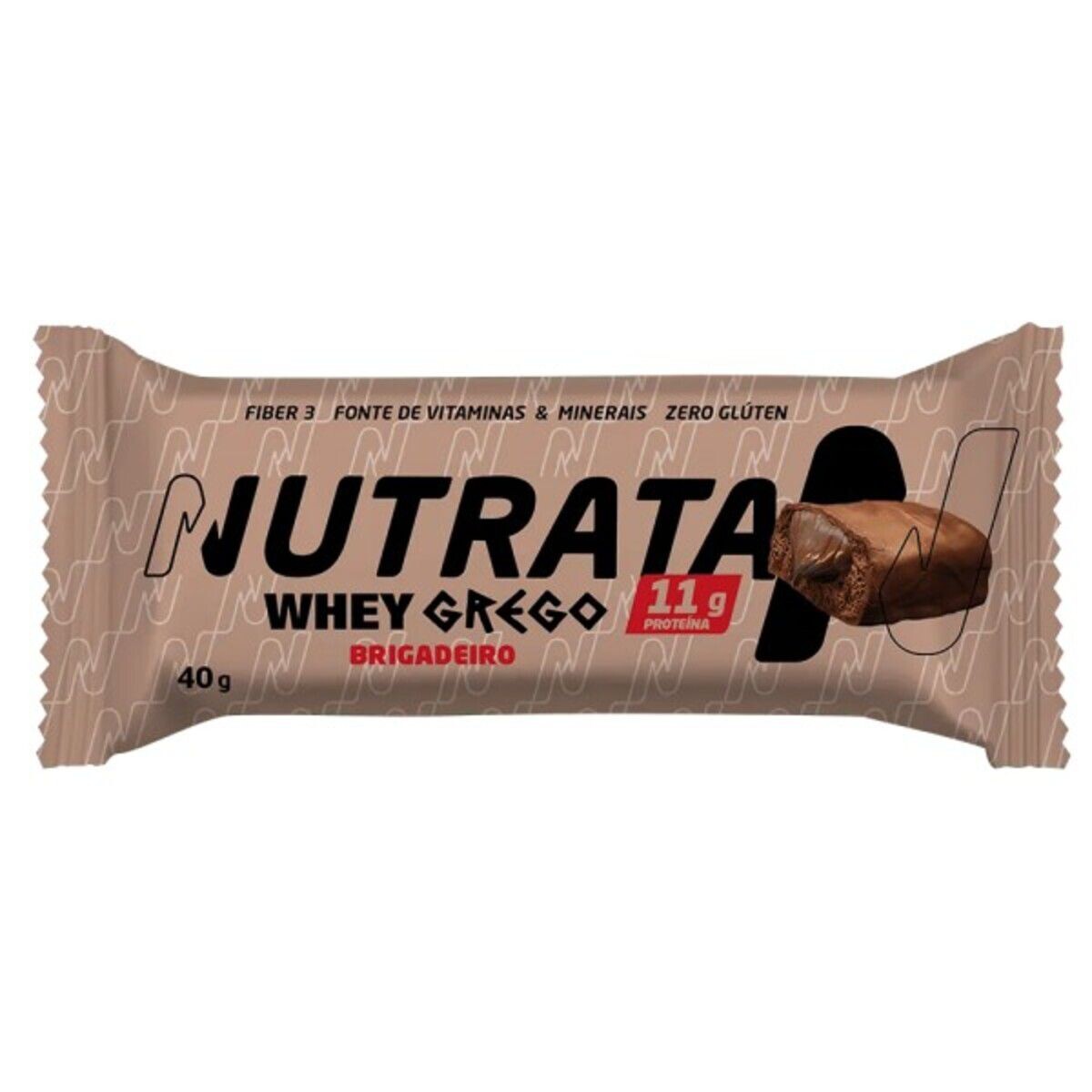 NUTRATA GREEK WHEY BAR BRIGADEIRO 40G 