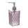 Dispensador Plástico de Jabón Glamour 285 ml - ROSA