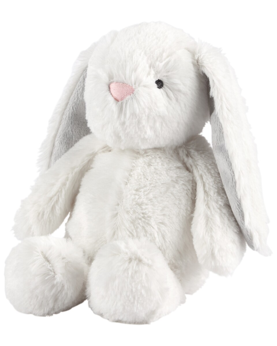 El conejo de peluche conejo blanco