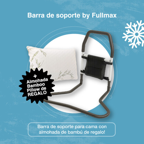 Barra de soporte by Fullmax + Almohada Bamboo Pillow de REGALO - Mayo