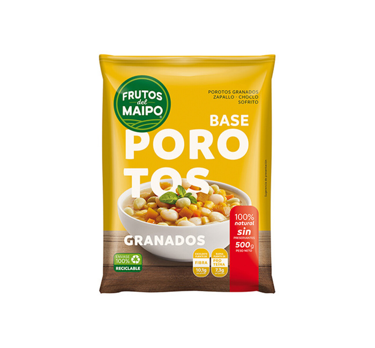 Base De Porotos 500 Grs Frutos Del Maipo 