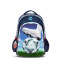 Mochila Footy Futbol 18" con Luz Led Azul Marino - Celeste