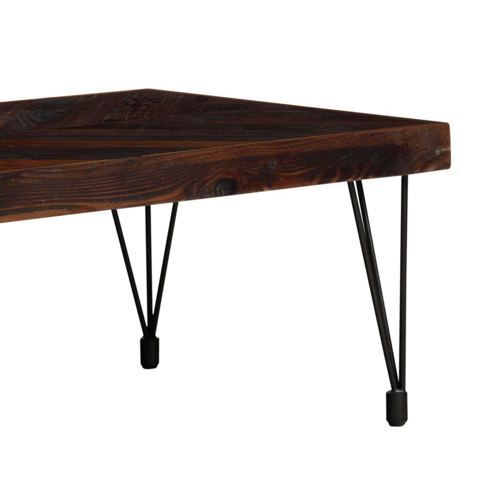 MESA RATONA MADERA MARRON PARQUET CASTAÑO