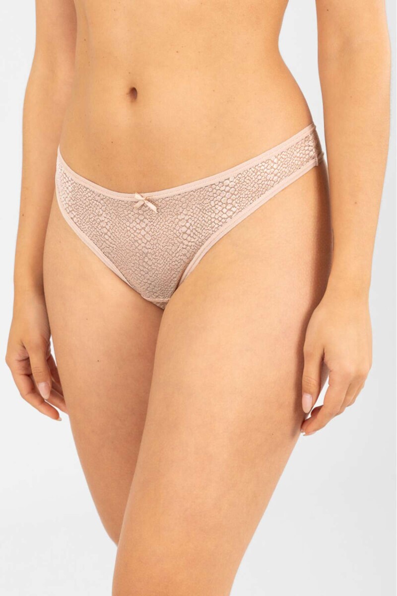 Colaless amaranto - Beige 