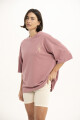 Remera Pulau Flowers Rosa