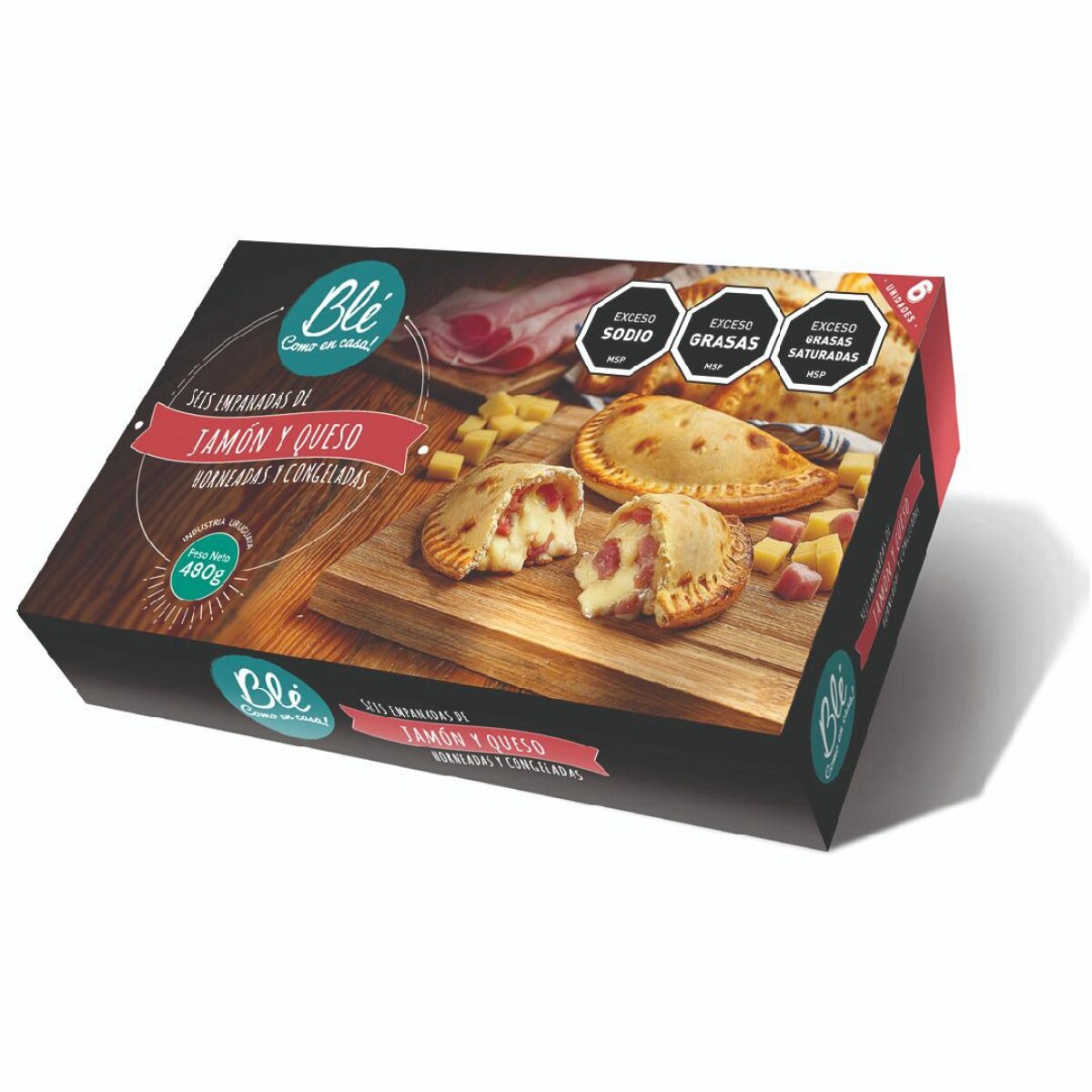 Empanadas Ble J Y Q X 6 Unids 
