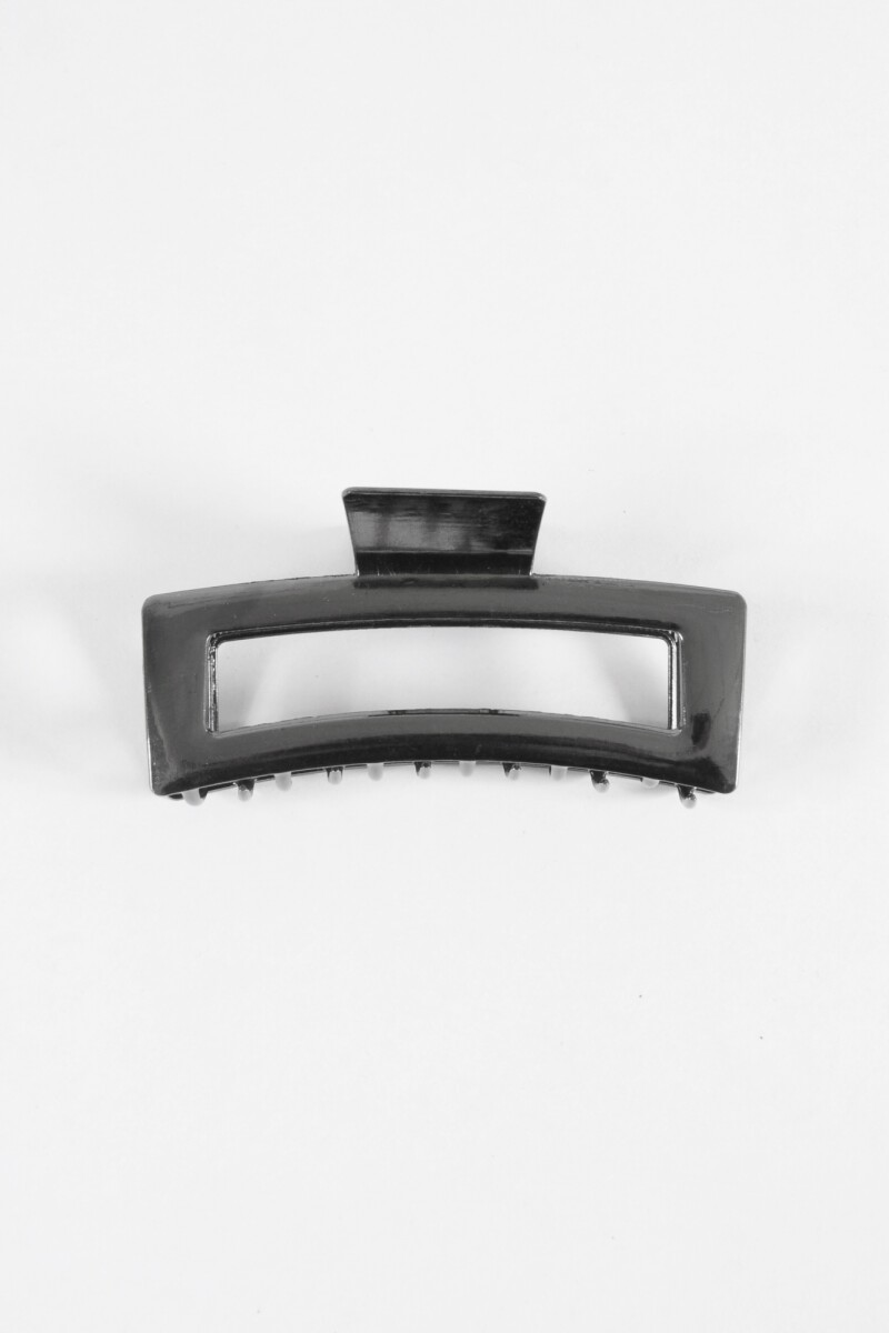 Broche metálico rectangular peltre