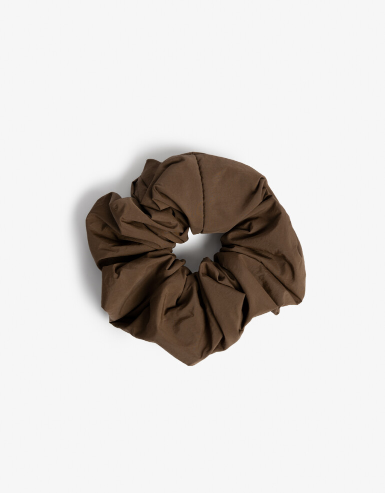 Skunzies Lisas Maxi Scrunchie Chocolate - Marron Chocolate