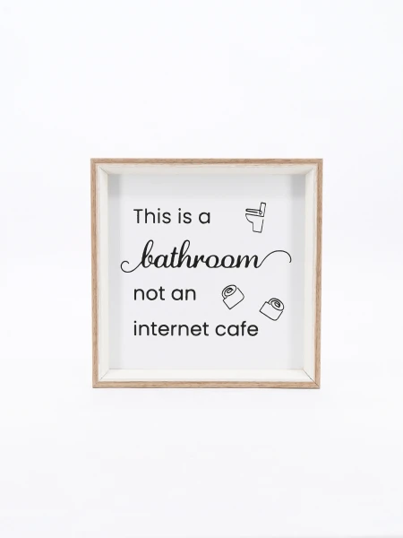 CUADRO BAÑO BLANCO