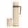 Combo Comet Acero Inox Termo 750Ml Manija Fija + Mate 160Ml Blanco
