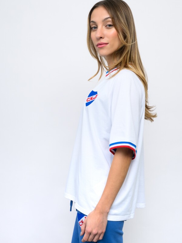 REMERA NINA Nacional Mujer Blanco