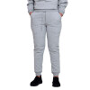 Pantalón Diadora Mujer Con Felpa Gris Melange