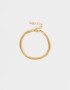 Pulseras Flexibles Bañada en Oro Pulsera Bañada En Oro - Dorado