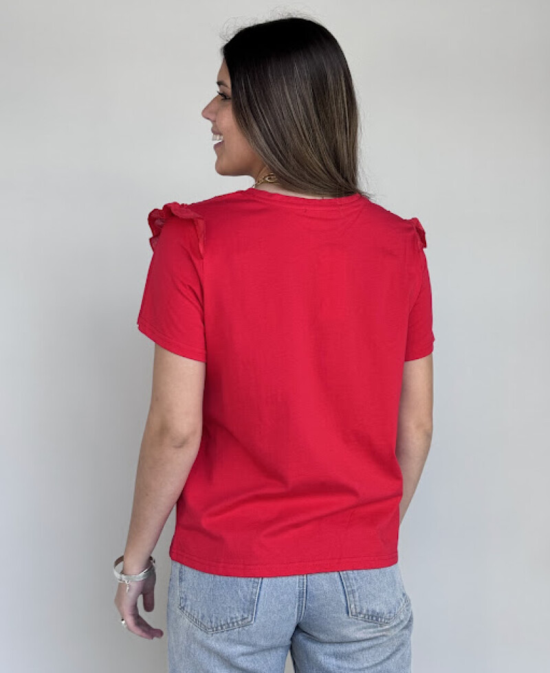 Blusa Paula rojo