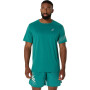 ASICS Icon Ss Top - Hombre Rainy Lake