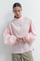 Camisa oversized rosa