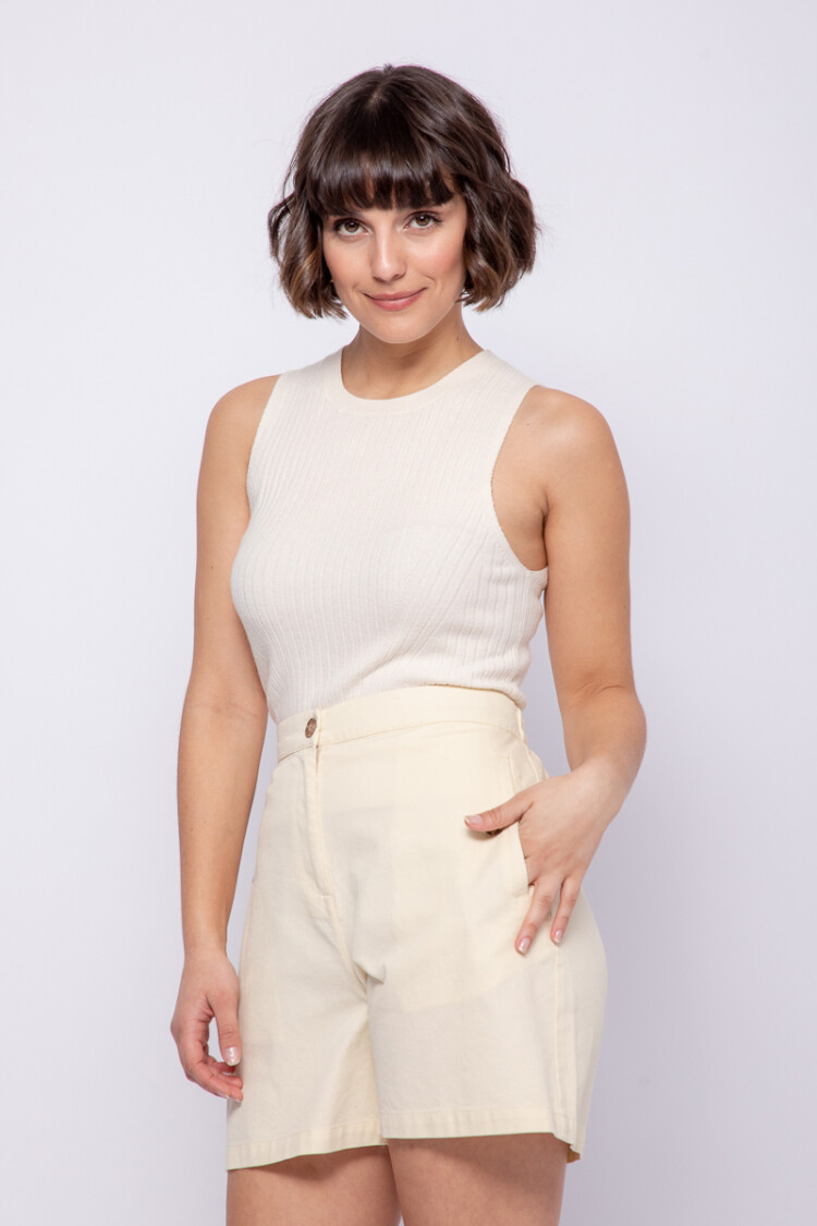 BERMUDA AVELLINO AMARILLO PASTEL