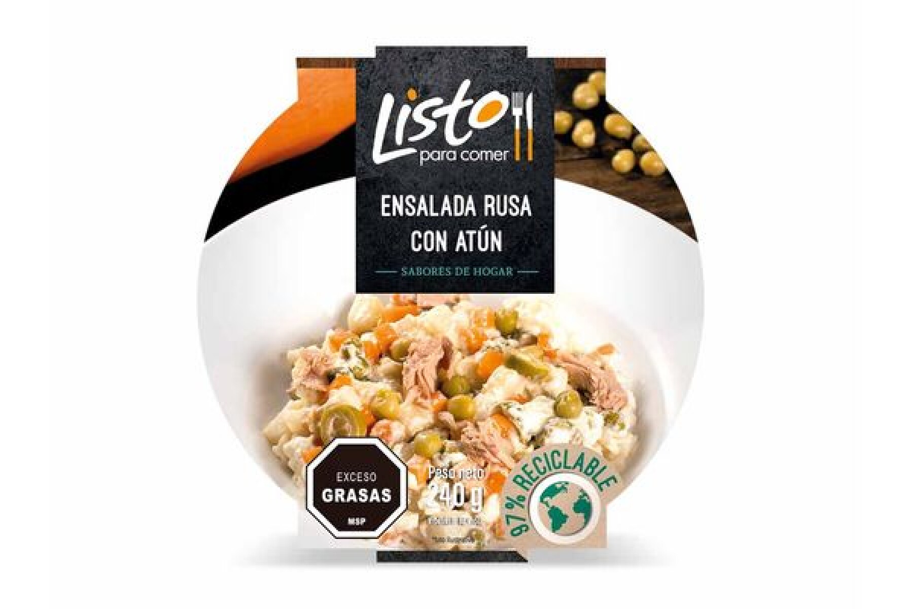 ENSALADILLA RUSA Y ATÚN 240G +SOLO PDE O WEB+ 