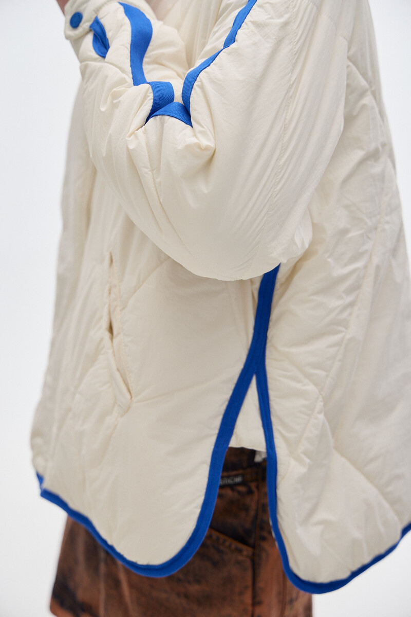 Campera Packable Marfil