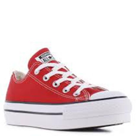 Championes Converse Plataforma Rojos 166586C RED