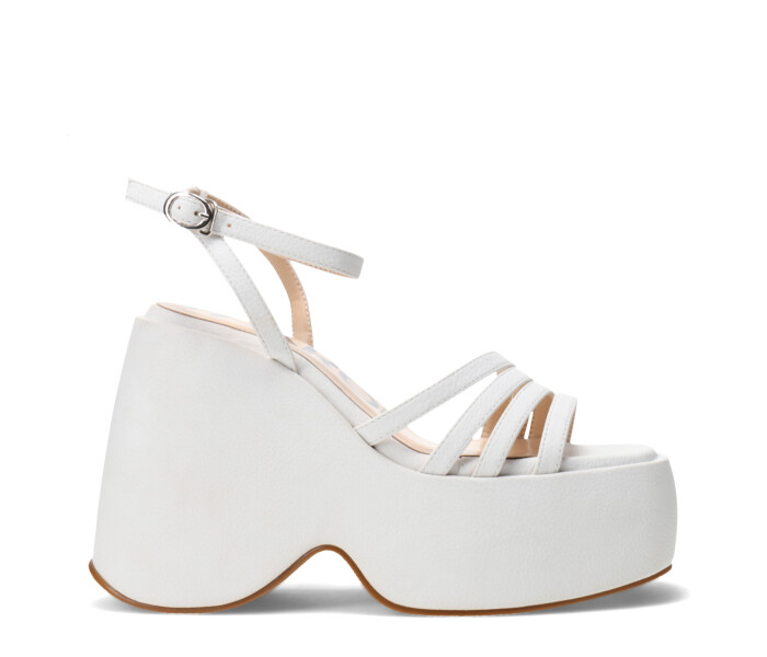 Sandalias de Mujer Miss Carol SEOUL con plataforma Blanco