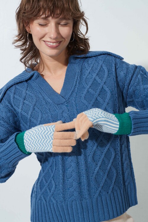 Guantes Alice Verde