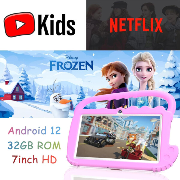 Tablet Infantil Kids 2+2gb Ram 32gb Con Lápiz ROSADO
