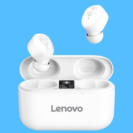AURICULAR INALAMBRICO IN EAR LENOVO HT18 BLANCO AURICULAR INALAMBRICO IN EAR LENOVO HT18 BLANCO