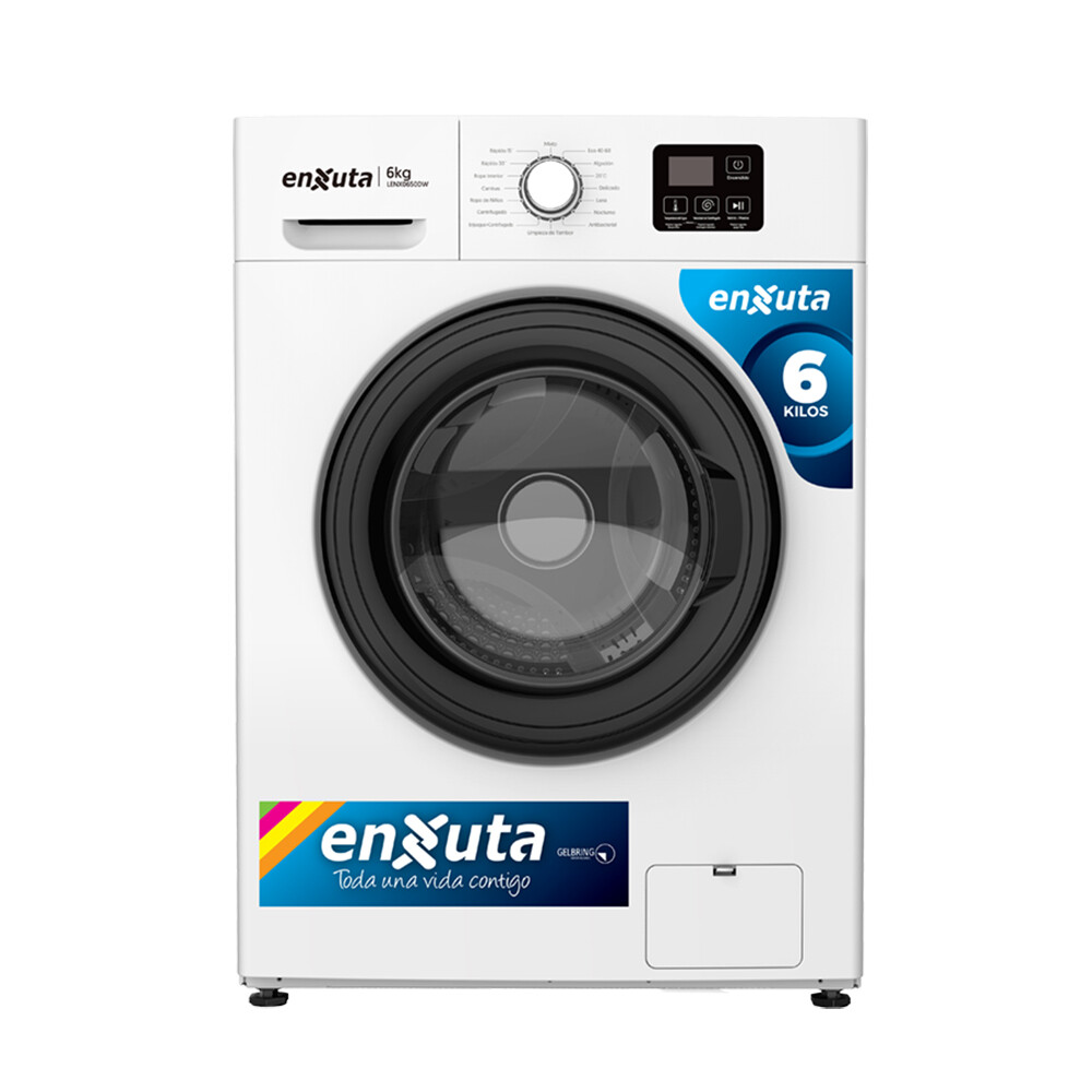 LAVARROPA CARGA FRONTAL (LENX0650DW) 6KG.BLANCO Lavarropa Carga Frontal (lenx0650dw) 6kg.blanco