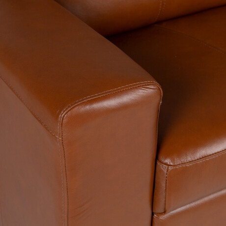 Rinconera Royale - Cuero Básico - Chaise Derecho 457 (Brandy)