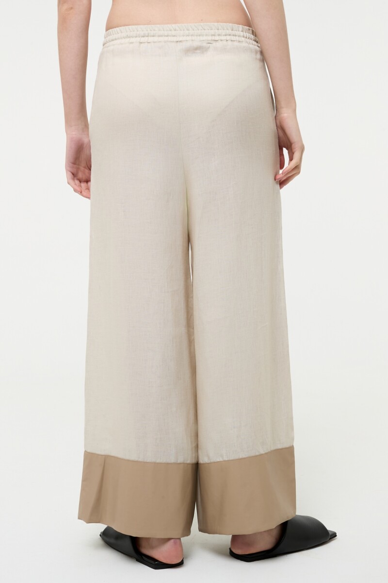 PANTALON ANCHO Crudo
