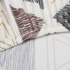 Funda sillón 4 cuerpos estampada Triángulos