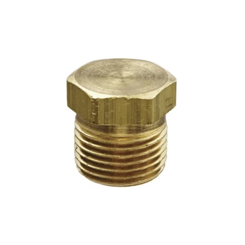 Tapón macho bronce 1/2" Tapón Macho Bronce 1/2"