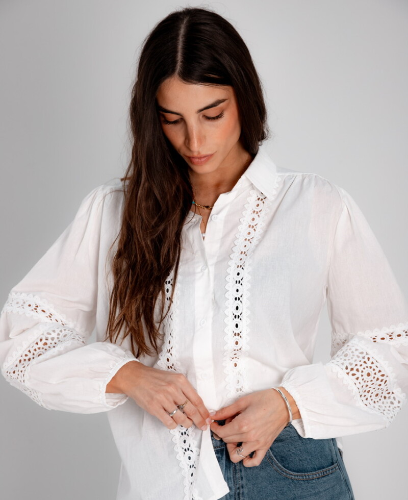 Camisa Francesca blanca