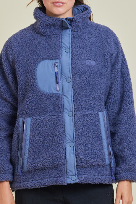 CAMPERA IVAR ( SHERPA ) RUSTY Violeta