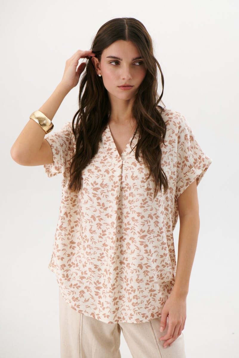 BLUSA BRIGITTE - BEIGE 