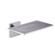 JABONERA PORTAJABONERA METAL SATINADO CEPILLADO ACERO 000
